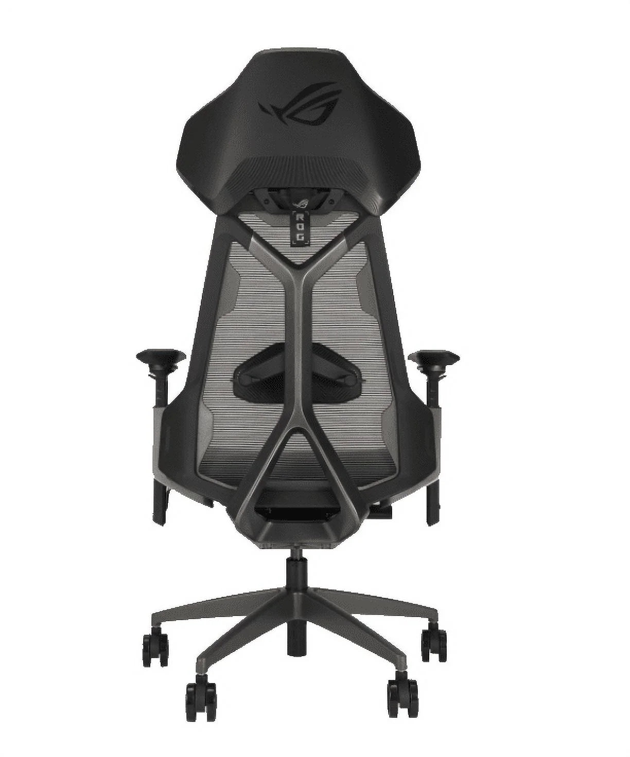 ROG Destrier Ergo PU Foam Gaming Chair with Arm Support and Acoustic Panel, Black
