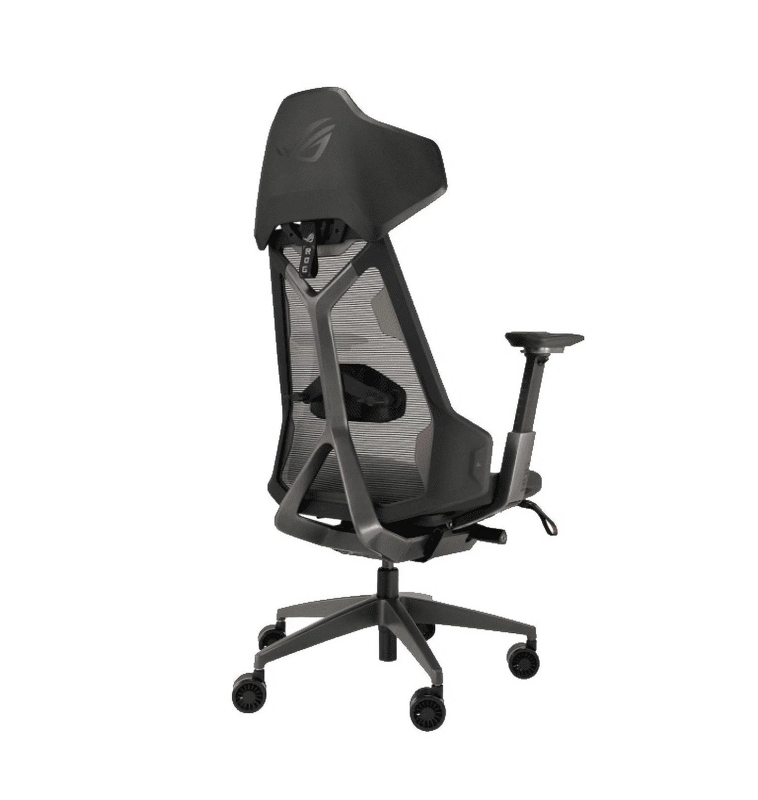 ROG Destrier Ergo PU Foam Gaming Chair with Arm Support and Acoustic Panel, Black